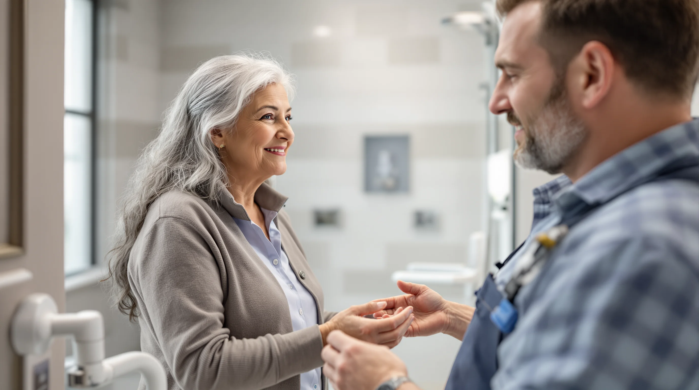 Installation douche senior gratuite : quelles démarches et aides pour l’obtenir