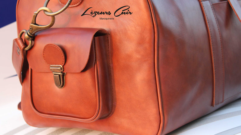 Sac de voyage en cuir