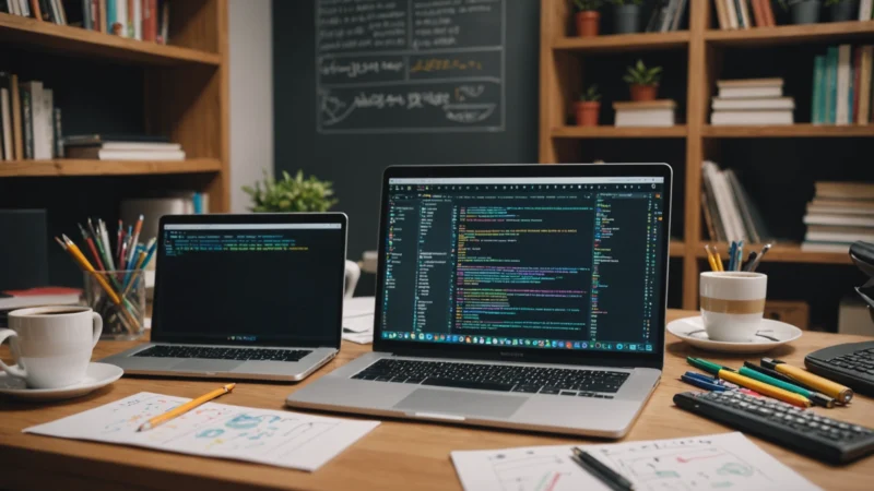 avec quoi realise t on un programme informatique