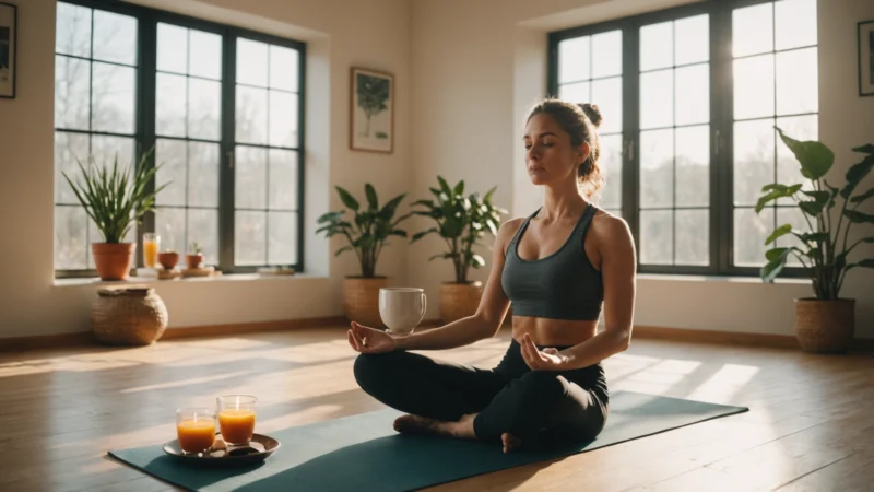 Routine matinale pour productivité