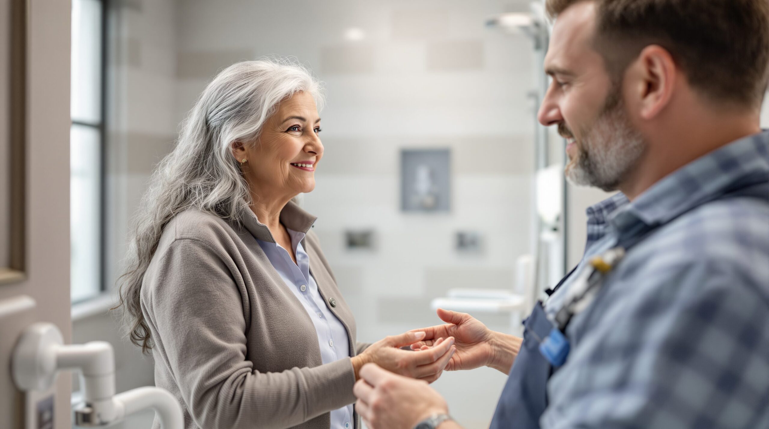 Installation douche senior gratuite : quelles démarches et aides pour l’obtenir